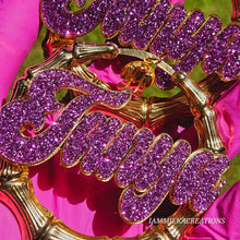 Load image into Gallery viewer, CLIP ON NAMEPLATE EARRINGS