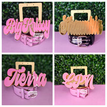 Load image into Gallery viewer, BIG MAMA NAMEPLATE BELT- HOLIDAY SALE