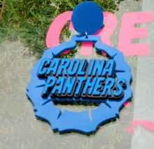 Load image into Gallery viewer, SPORTS FAN FOOTBALL EARRINGS- HOLIDAY