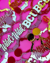 Load image into Gallery viewer, SPORTS FAN FOOTBALL EARRINGS- HOLIDAY