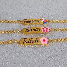 Load image into Gallery viewer, KIDS CHARACTER BRACELETS - VALENTINES DAY