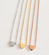 Load image into Gallery viewer, KIDS MINI HEART STAINLESS STEEL NECKLACE - HOLIDAY SALE