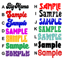 Load image into Gallery viewer, BIG MAMA NAMEPLATE BELT