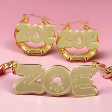 Load image into Gallery viewer, ZOE - LITTLE GIRLS NAMEPLATE SET - HOLIDAY SALE