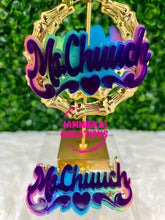 Load image into Gallery viewer, CERENA NAMEPLATE SET - (EARRINGS/NECKLACE)