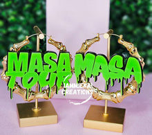 Load image into Gallery viewer, MASA TOUR / YOUNG BOY NBA EARRINGS