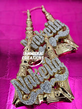 Load image into Gallery viewer, TOYKA NAMEPLATE EARRINGS - HOLIDAY SALE