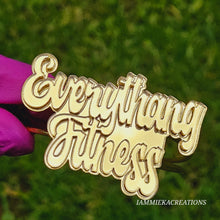 Load image into Gallery viewer, NAMEPLATE BANGLE BRACELET