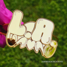 Load image into Gallery viewer, NAMEPLATE BANGLE BRACELET