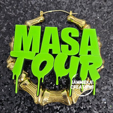 Load image into Gallery viewer, MASA TOUR / YOUNG BOY NBA EARRINGS