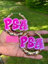 Load image into Gallery viewer, GRAFFITI NAMEPLATE EARRINGS