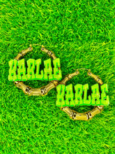 Load image into Gallery viewer, GRAFFITI NAMEPLATE EARRINGS