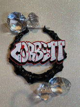 Load image into Gallery viewer, GRAFFITI NAMEPLATE EARRINGS