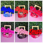 BIG MAMA NAMEPLATE BELT