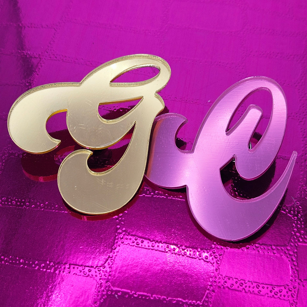 INITIAL EARRINGS