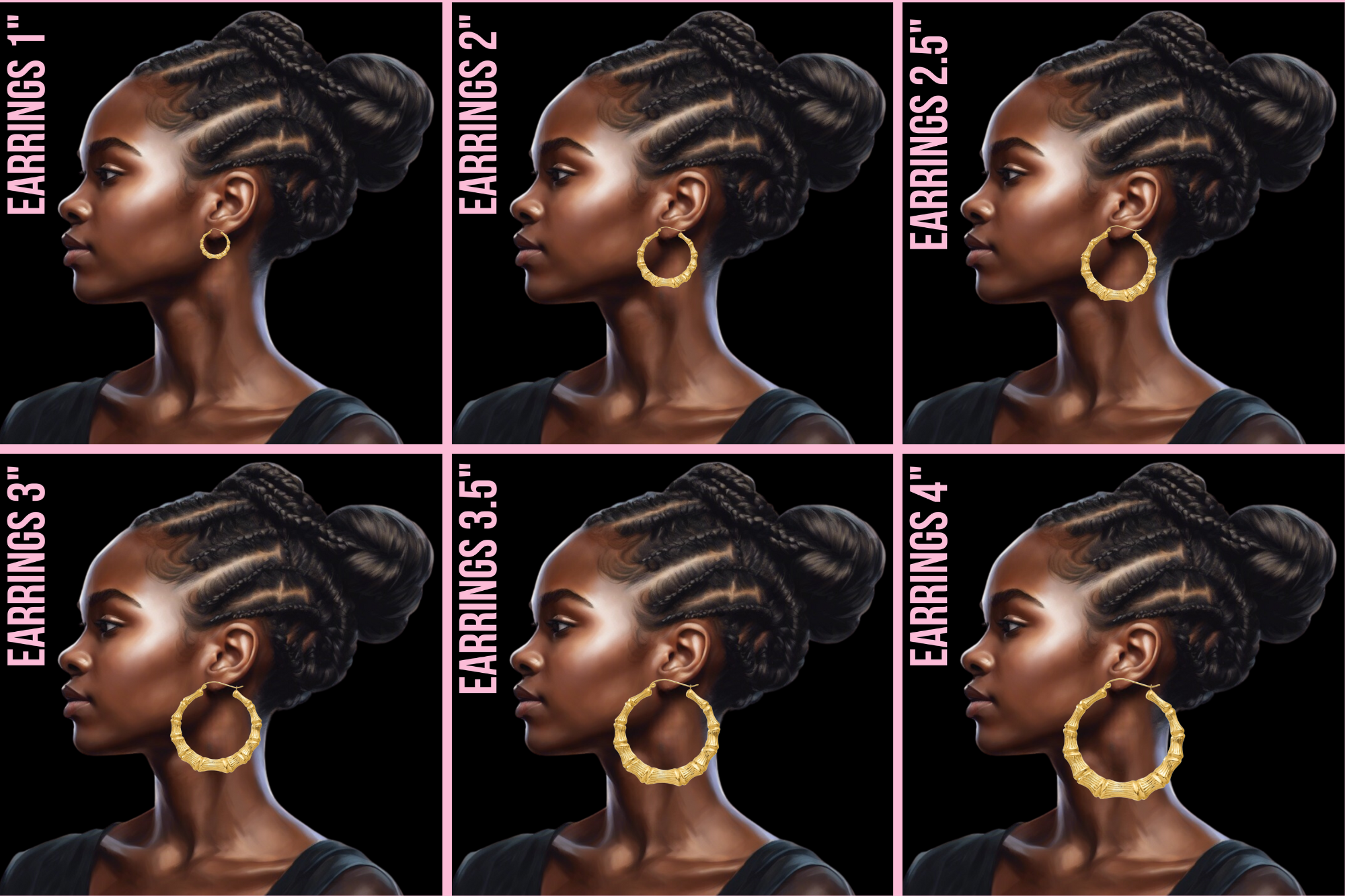 SAWEETIE NAMEPLATE EARRINGS