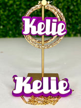 Load image into Gallery viewer, KELIE NAMEPLATE SET
