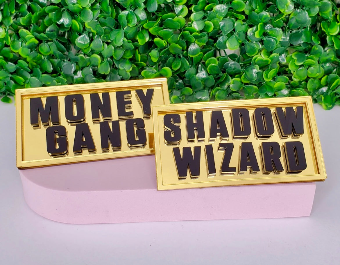 SHADOW WIZARD/MONEY GANG KNUCKLE RINGS