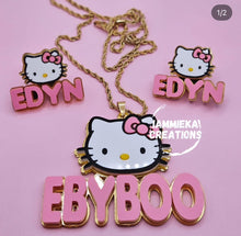 Load image into Gallery viewer, CATS NAMEPLATE SET - HOLIDAY SALE
