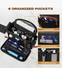 Load image into Gallery viewer, GENTS LARGE TRAVEL TOILETRY BAG
