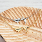 HEARTBEAT STAINLESS STEEL NECKLACE