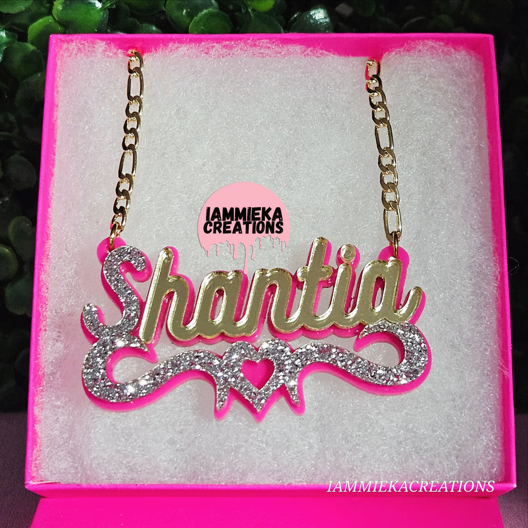 SHANTIA BLING NECKLACE - HOLIDAY SALE