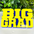REP YOUR SCHOOL COLORS BIG GRAD KNUCKLE RINGS