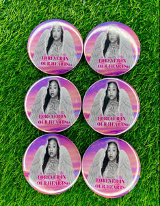 3" BUTTON PINS