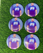 3" BUTTON PINS