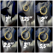 Load image into Gallery viewer, BANDANA STYLE NAMEPLATE EARRINGS
