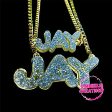 Load image into Gallery viewer, NECKLACE/BRACELET NAMEPLATE SET
