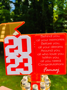 MONEY GRADUATION CAKES