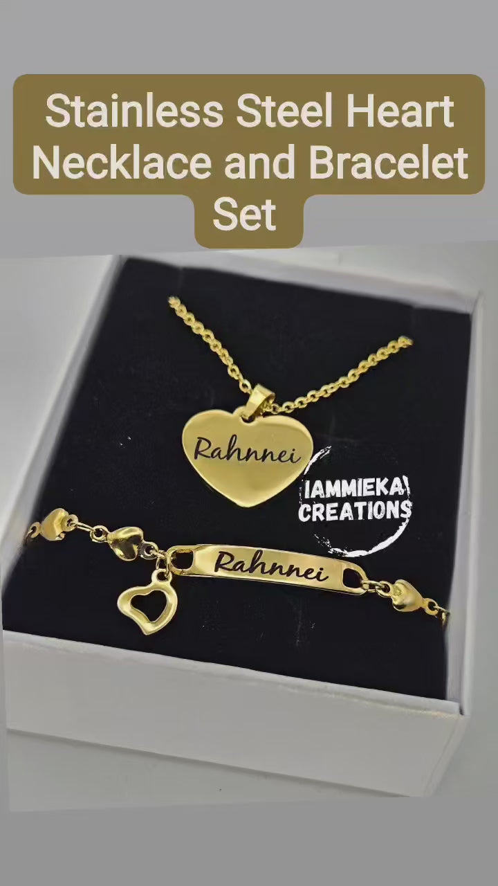 STAINLESS STEEL HEART SET