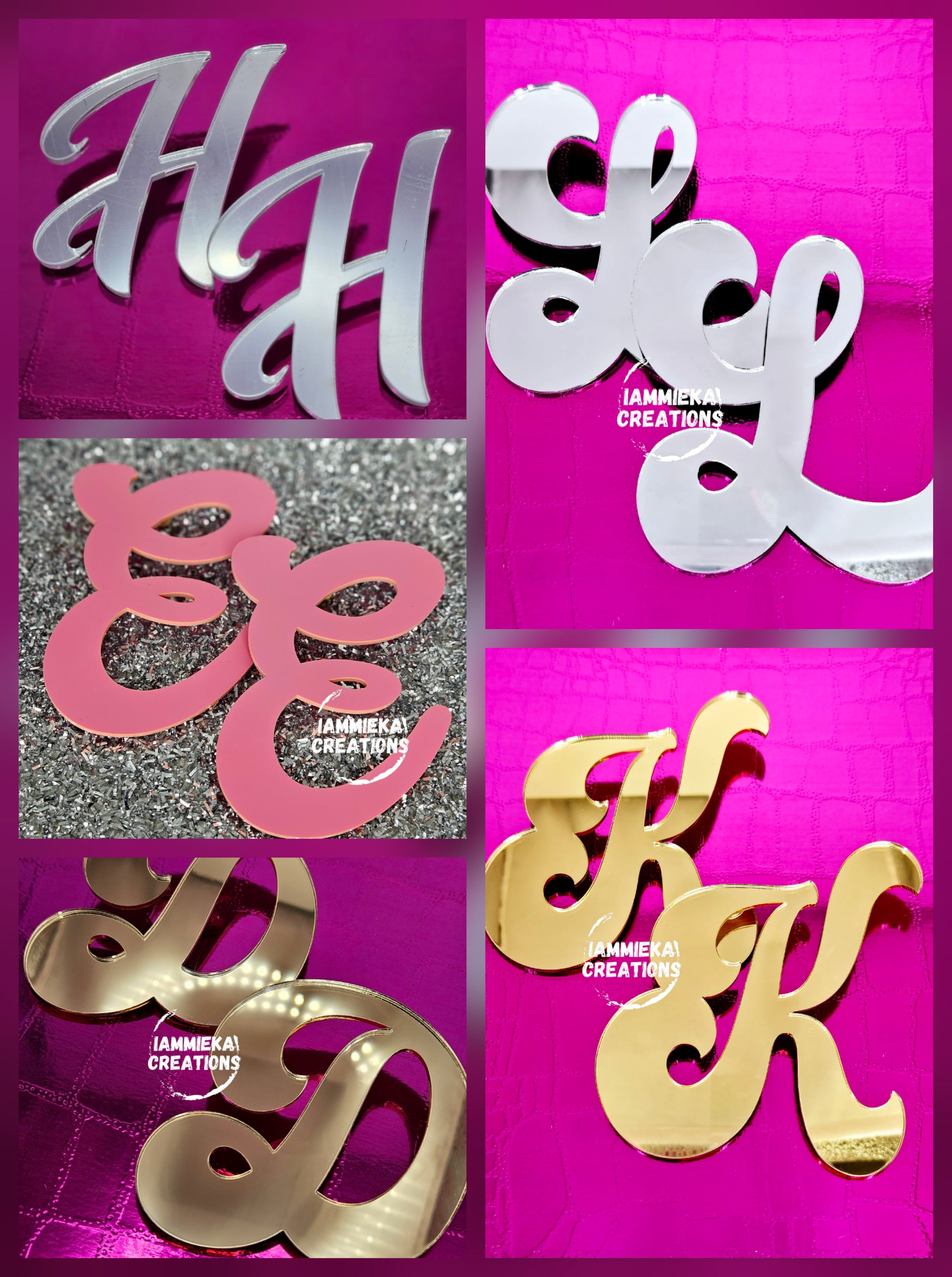 INITIAL EARRINGS