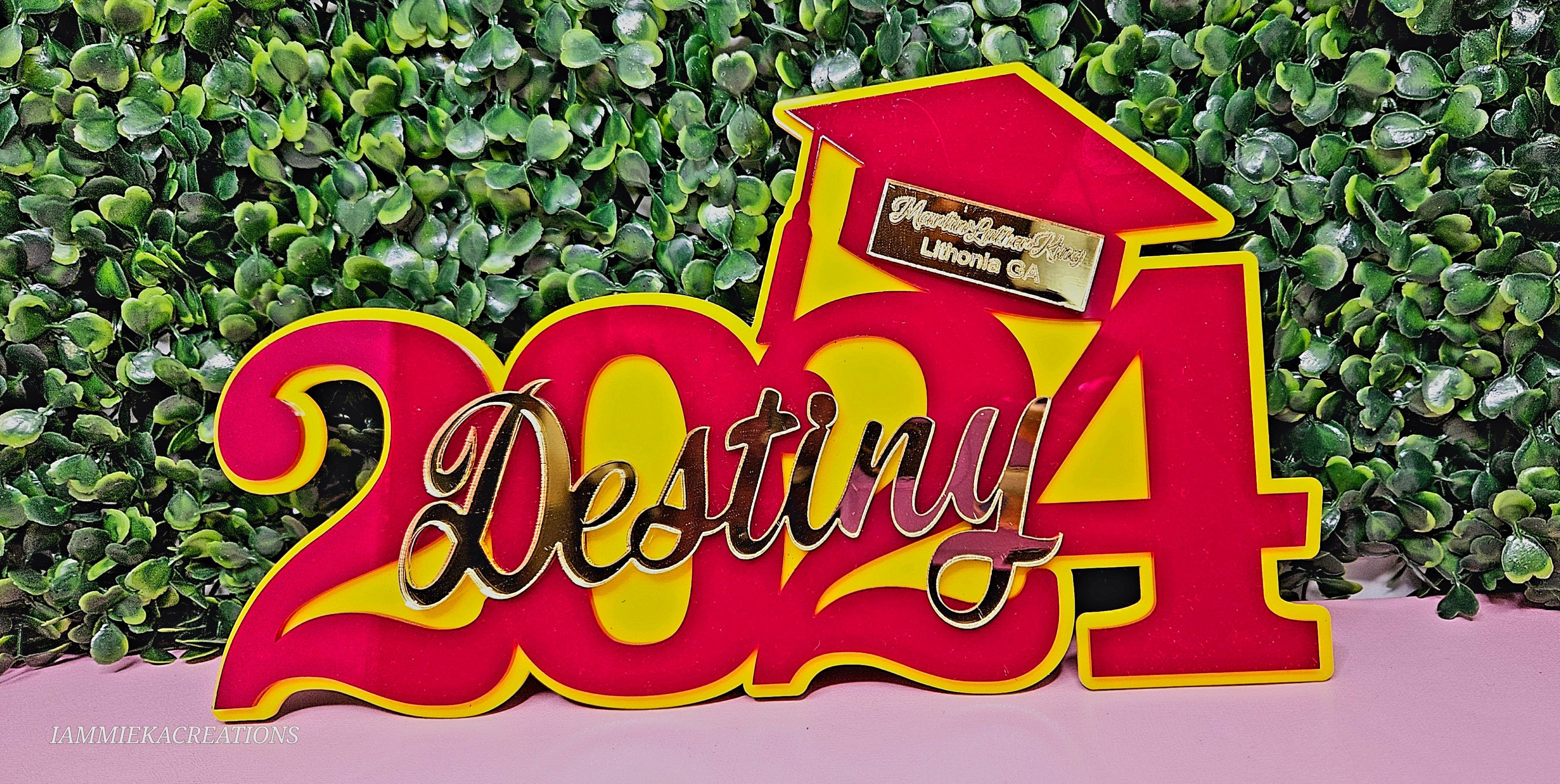 SENIOR PROP NAMEPLATE