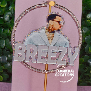 CHRIS BROWN (BREEZY) EARRINGS