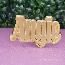 Load image into Gallery viewer, NAMEPLATE BANGLE BRACELET
