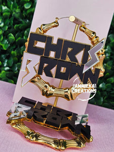 CHRIS BROWN (BREEZY) EARRINGS