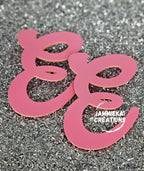 INITIAL EARRINGS