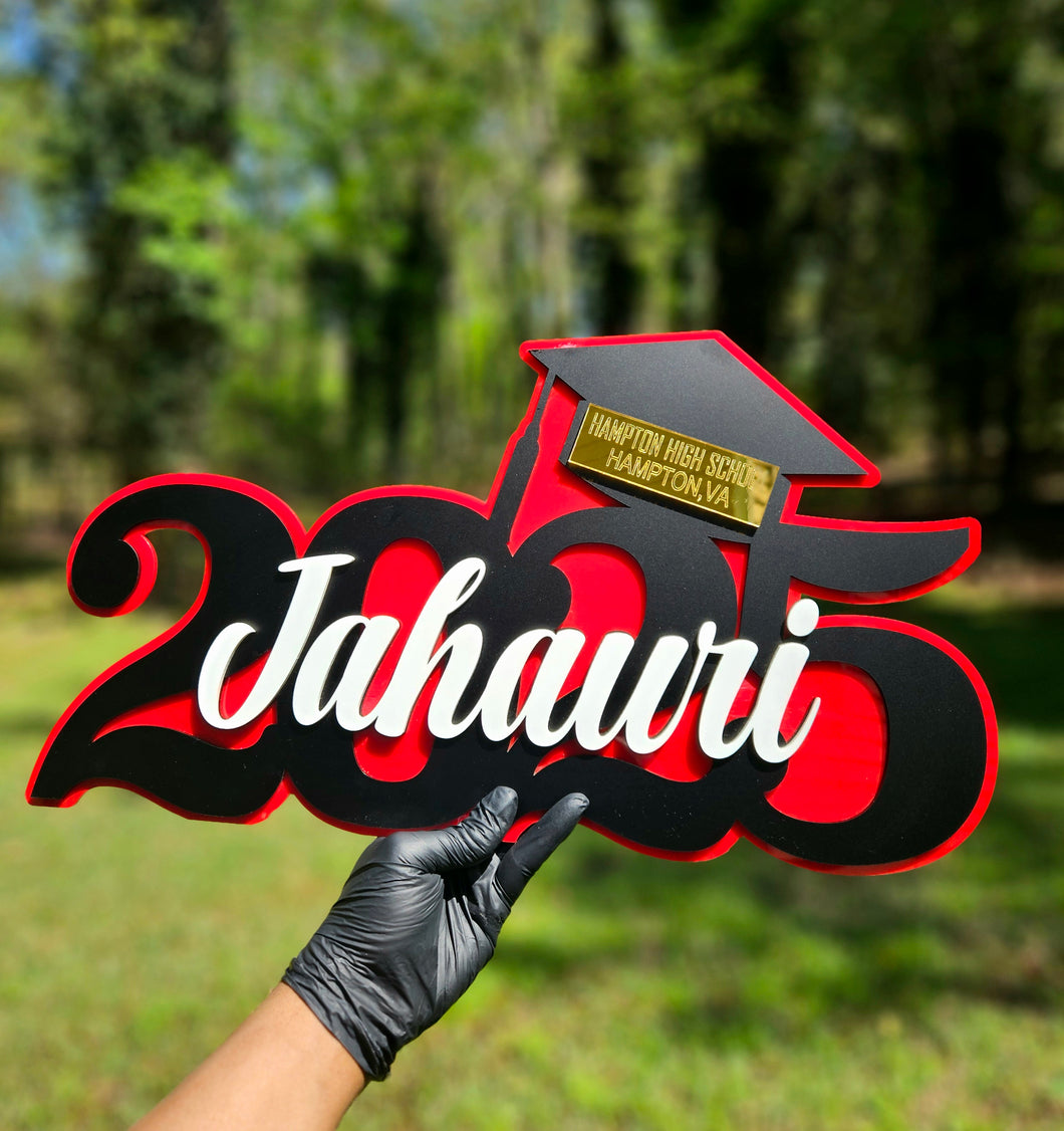 SENIOR PROP NAMEPLATE