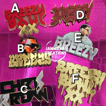 Load image into Gallery viewer, CHRIS BROWN (BREEZY) EARRINGS
