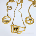 I PLAY SPORTS STAINELESS STEEL NECKLACE