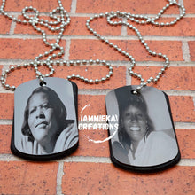 Load image into Gallery viewer, CUSTOM PICTURE DOG TAGS - VALENTINES DAY
