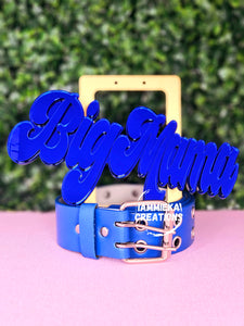 BIG MAMA NAMEPLATE BELT