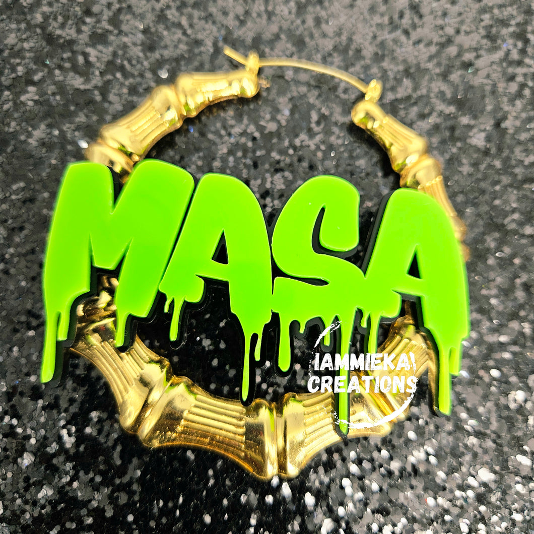 MASA TOUR / YOUNG BOY NBA EARRINGS