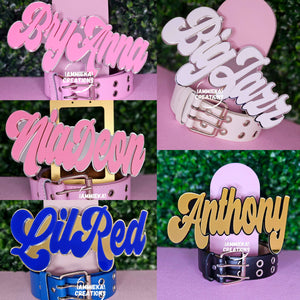 BIG MAMA NAMEPLATE BELT