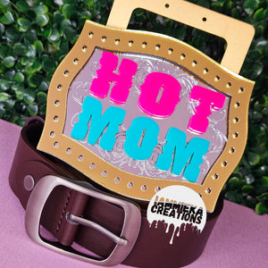 WESTERN NAMEPLATE BELT