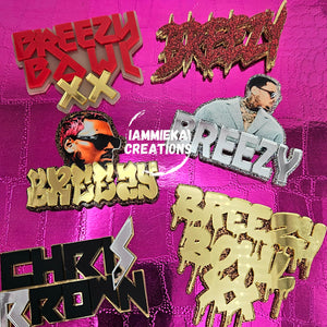 CHRIS BROWN (BREEZY) EARRINGS
