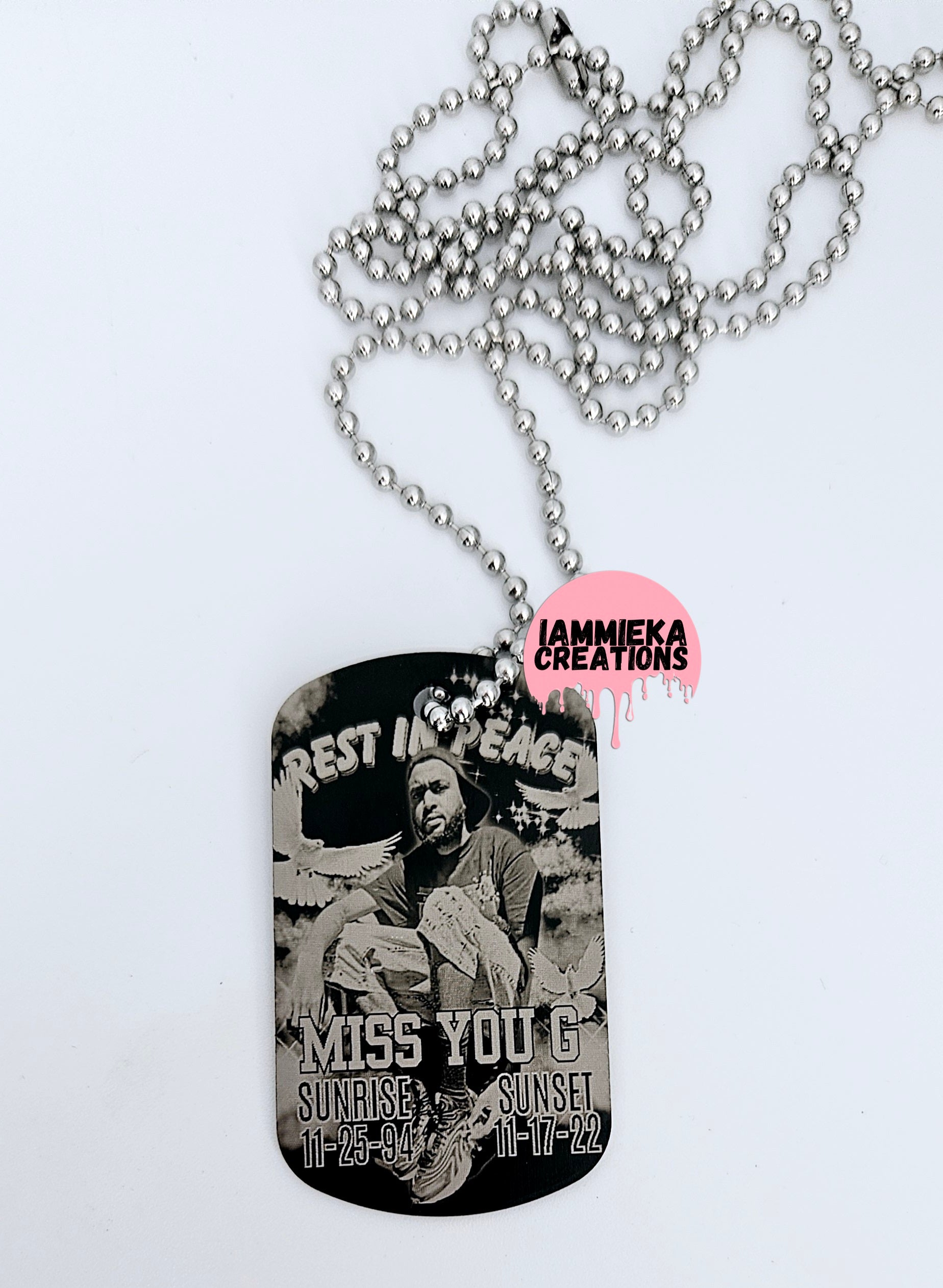 CUSTOM PICTURE DOG TAGS