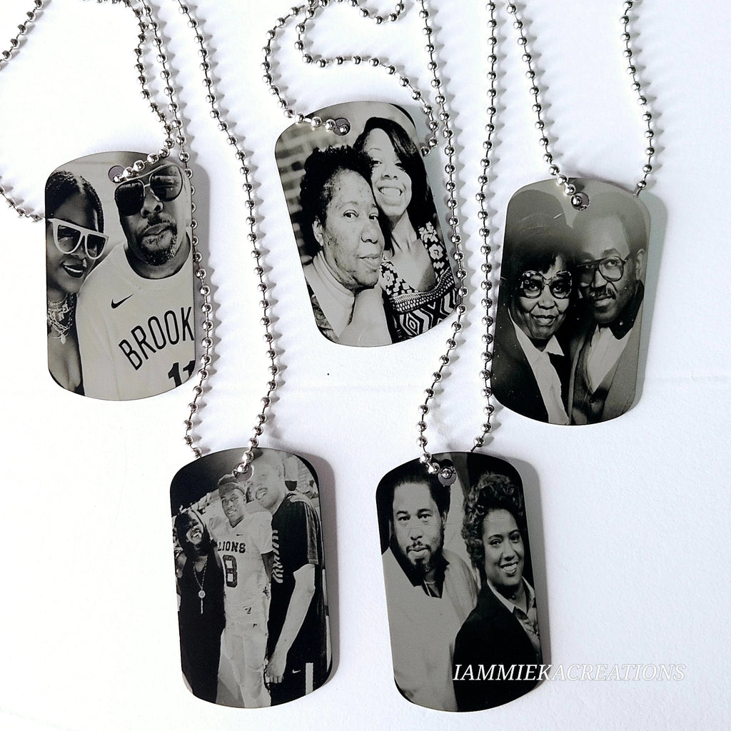 CUSTOM PICTURE DOG TAGS